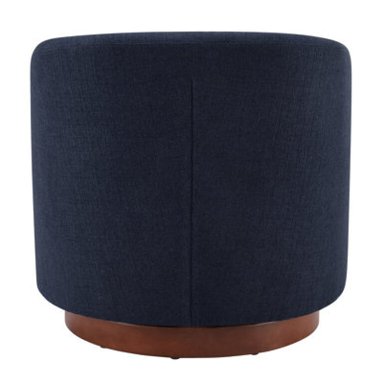 Bennett Upholstered Swivel Barrel Chair