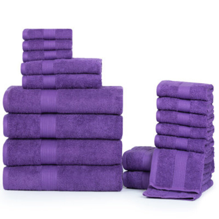 Como Smooth Soft and Thick 100 Cotton Towel Set