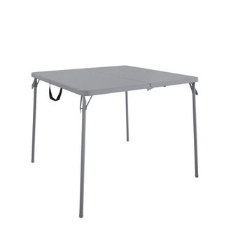 COSCO XL 385 Fold-in-Half Card Table w Handle Indoor  Outdoor Wheelchair Accessible