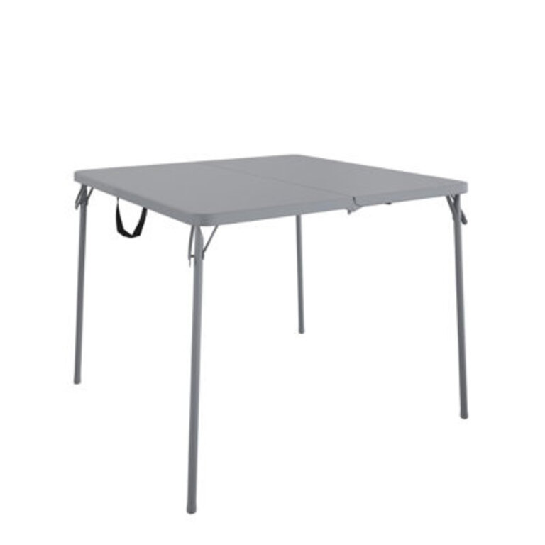COSCO XL 385 Fold-in-Half Card Table w Handle Indoor  Outdoor Wheelchair Accessible