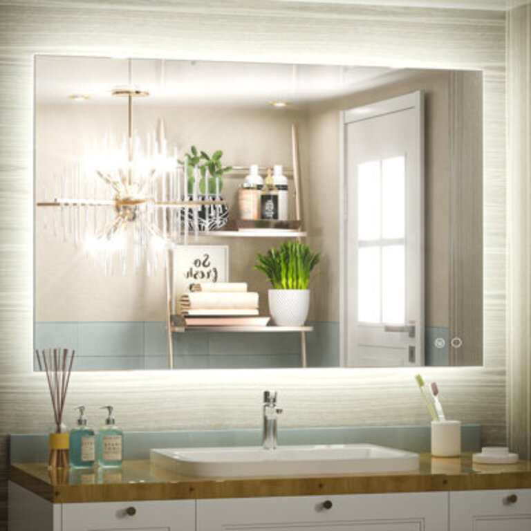 Adorna LED Backlit Vanity Wall Mirror