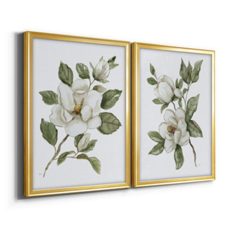 Magnolia Morning I Premium  2 - Pieces Painting Print