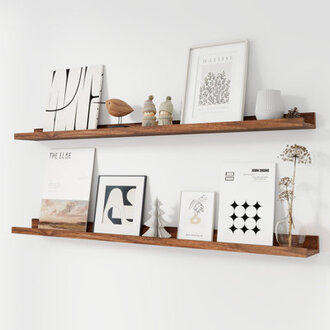 Darlicia 2-Pc Wall Mounted Shelf