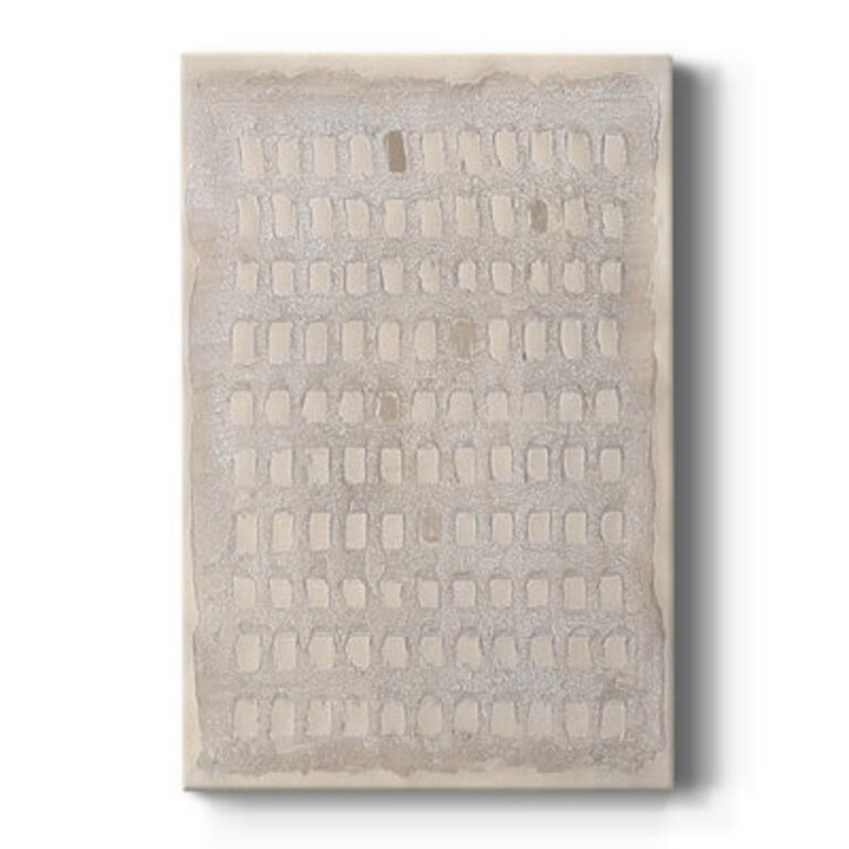 Pearl Punch Card I Premium Gallery Wrapped Canvas - Ready To Hang