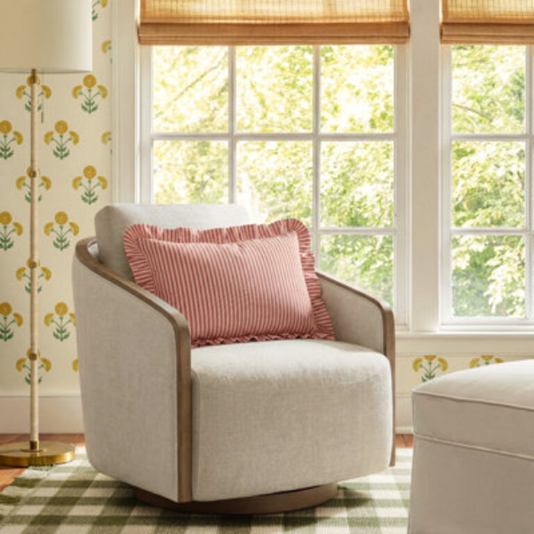Nieve 32 Wide Swivel Barrel Chair