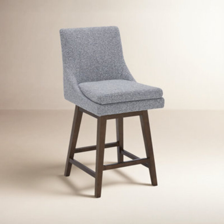 Zahara Upholstered Swivel Counter  Bar Stool