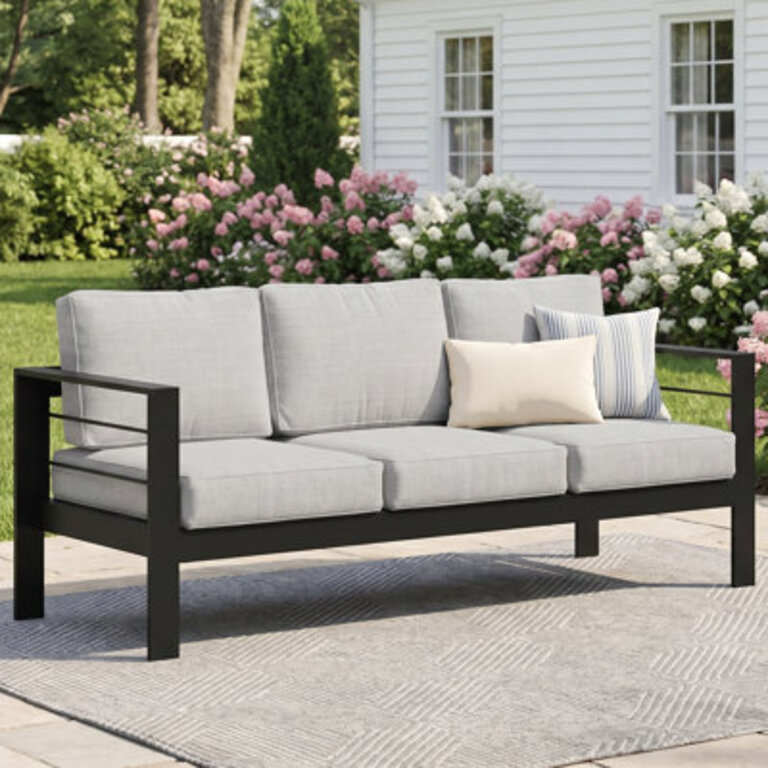 Brandtley Aluminum Patio Sofa