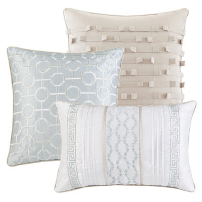 Bennett 7 Piece Jacquard Comforter Set
