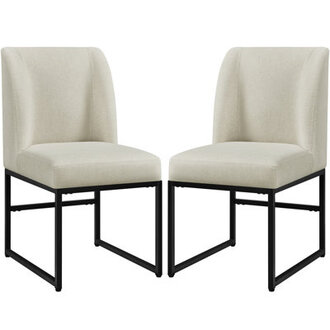 Bortman 24 H Upholstered Side Chair