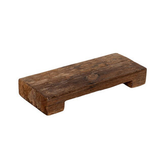 Pacific Found Wood Pedestal Tray