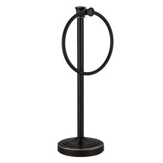 Freestanding Countertop Towel Stand With Single Ring