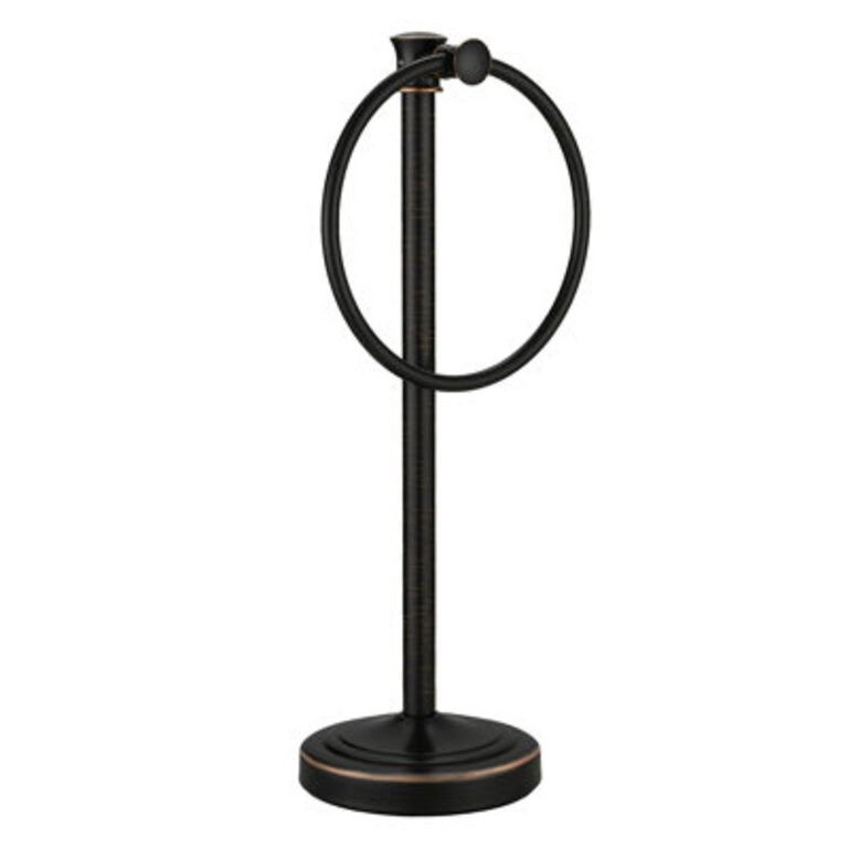 Freestanding Countertop Towel Stand With Single Ring