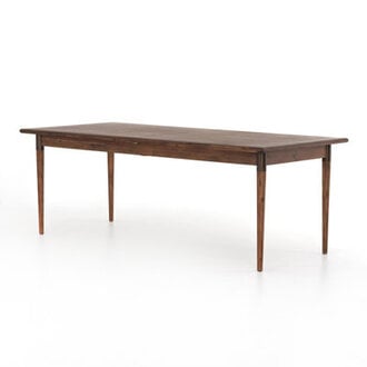 Yanely Extendable Acacia Solid Wood Top Dining Table