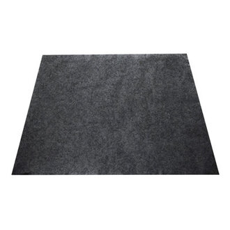 Trademark Innovations Slip Resistant Protective Mat in Black