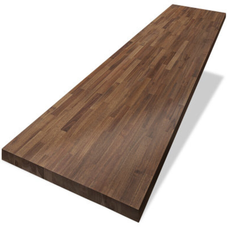 Gladys Solid Wood Butcher Block Countertop for DIY Kitchen Top Dining Table Top Desk Top 15in Thick