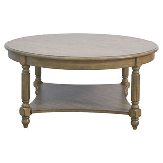 Locke Solid Wood Single Coffee Table