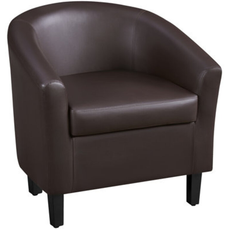 Seldon 28 H Barrel Chair Modern Tub Club Chair Upholstered Armchair