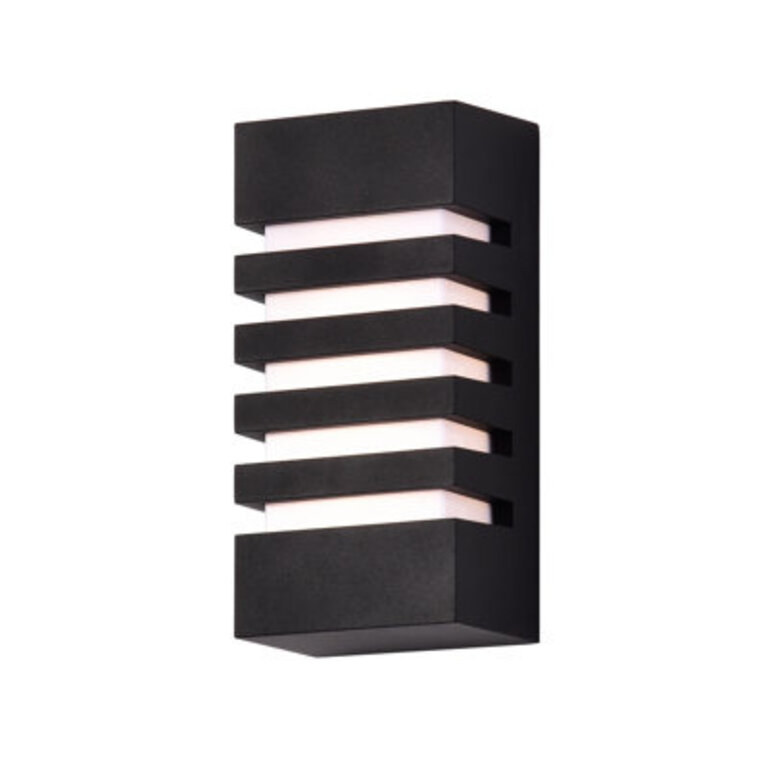 Amreen Aluminum Waterproof 975H Black Dimmable LED Outdoor Wall Light