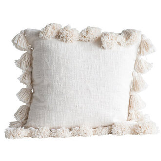 Secret Garden Luxurious Cotton Throw Pillow