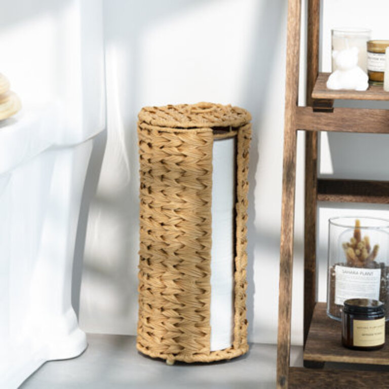 Correen Freestanding Woven Toilet Paper Holder