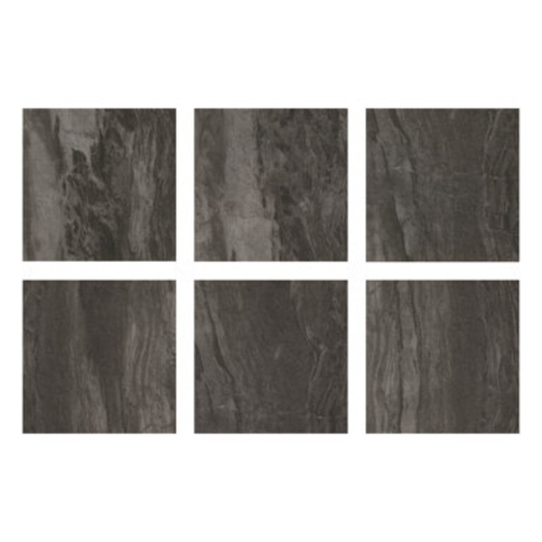 Set of 10 Textured Peel  Stick Vinyl Tile