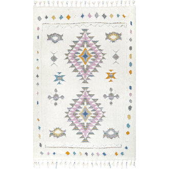 Higginson Tribal Shag Rug