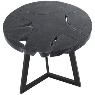 Solid Wood Top Single Coffee Table