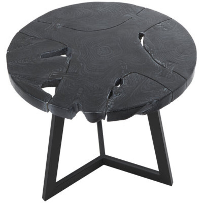 Solid Wood Top Single Coffee Table