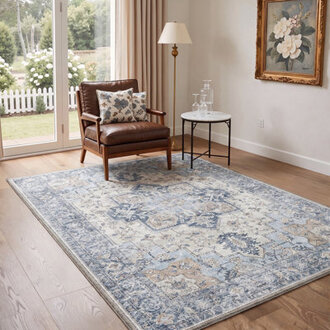 Roehit Oriental Performance Machine Washable Area Rug