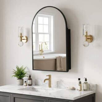 Elmira 24W 36 H Recessed  Surface Medicine Cabinet Mirror