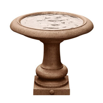 Connerton Concrete Pedestal Birdbath