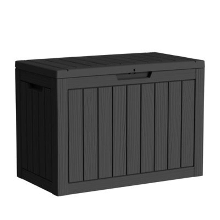 Decksplore 50 Gallons Water Resistant Resin Lockable Deck Box