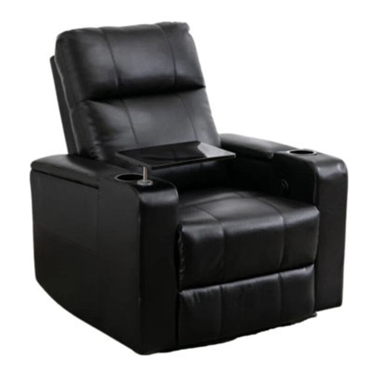 Ryun 331 Wide Leather Power Recliner