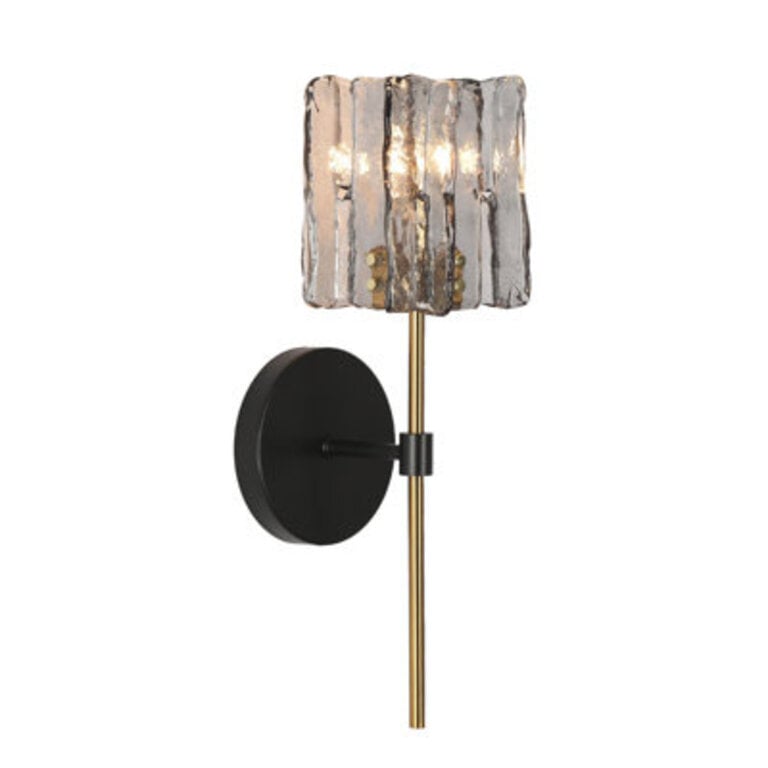 Quitman 47 W 1-Light Glass Wallchiere
