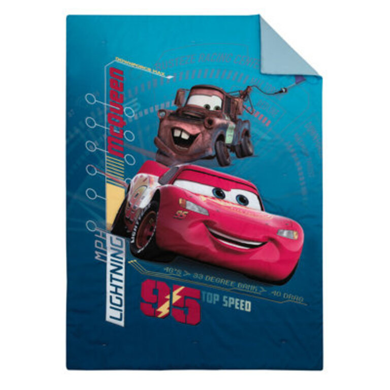 NoJo Disney Cars Piston Cup Circuit 4 Piece Toddler Bedding Set