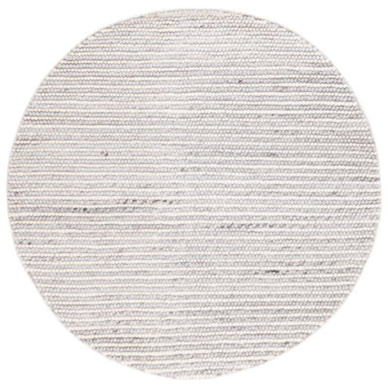 Wool and Cotton Striped Indoor Rug