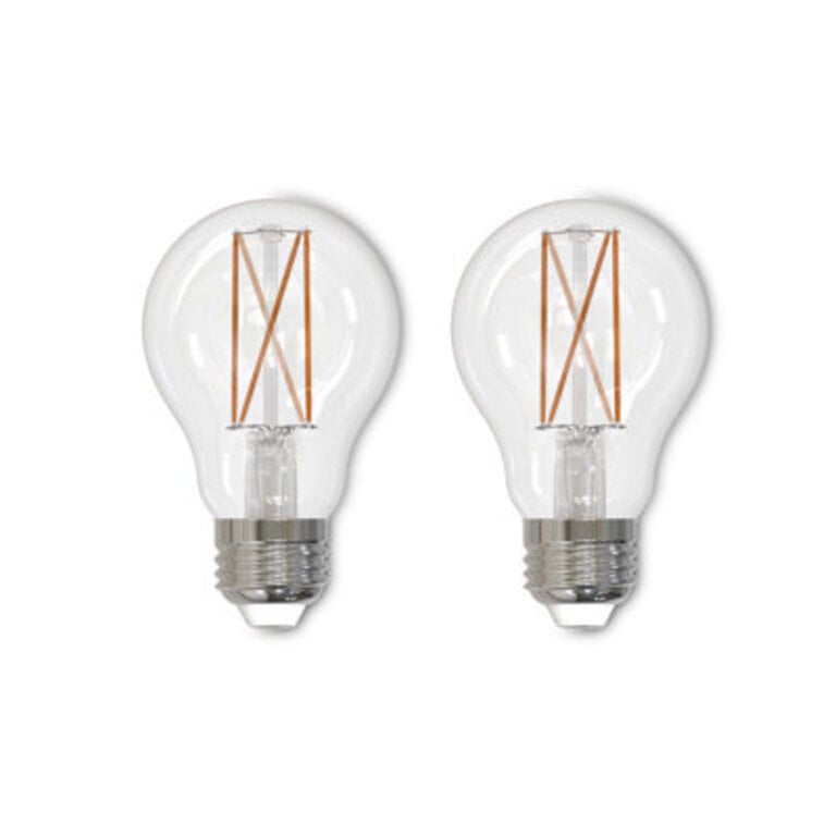 Set of 2 60 Watt LED Dimmable Light Bulbs