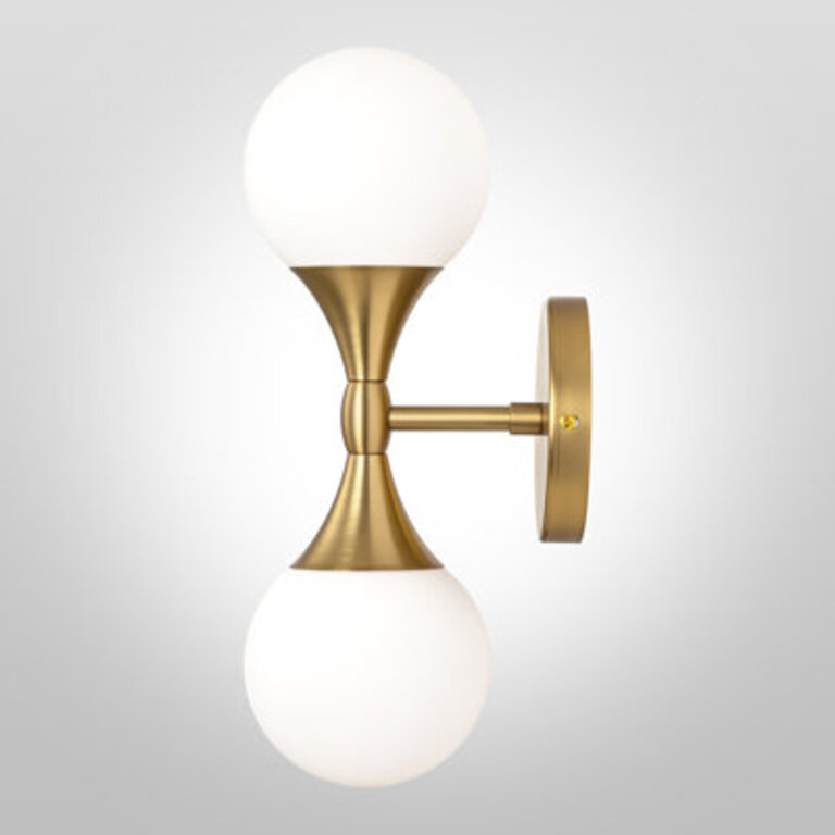 Stauton 2 - Light Dimmable Glass Bubble Wall Scone