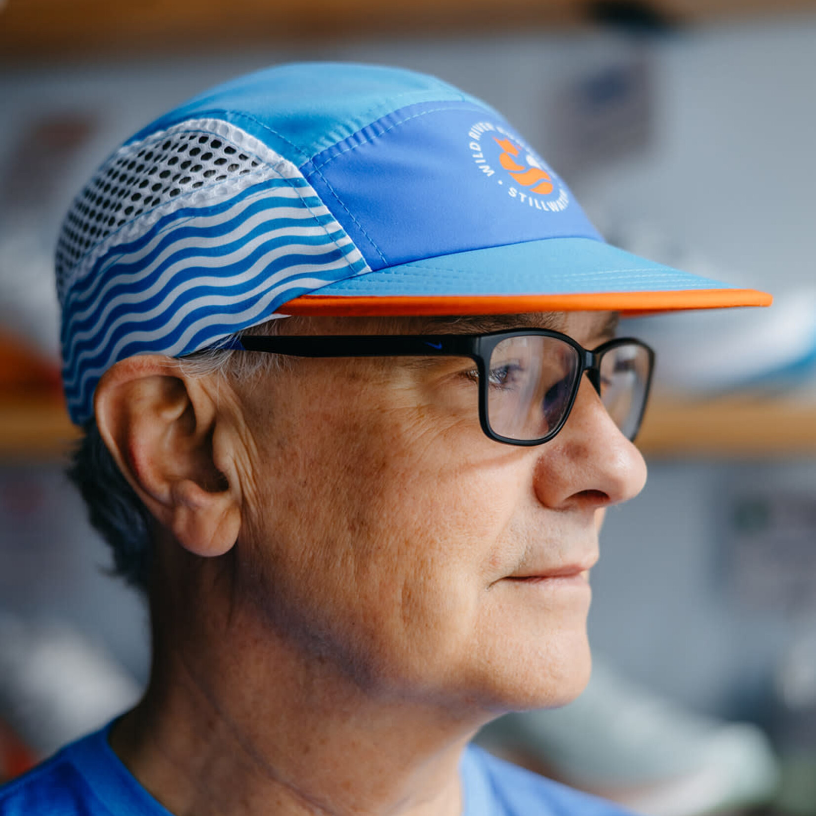 Boco Boco blue hat ventilator mesh