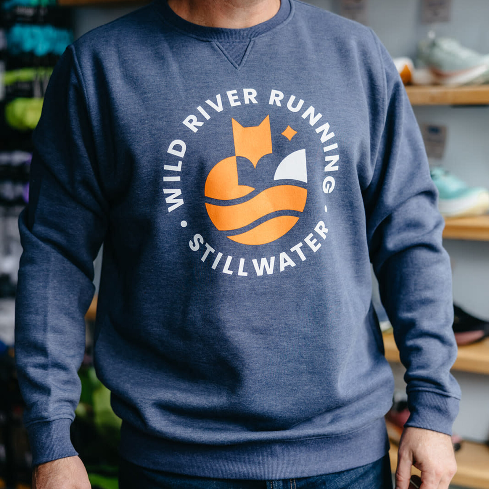 Sky Manufacturing Unisex Poly-Cotten Crew Sweatshirt