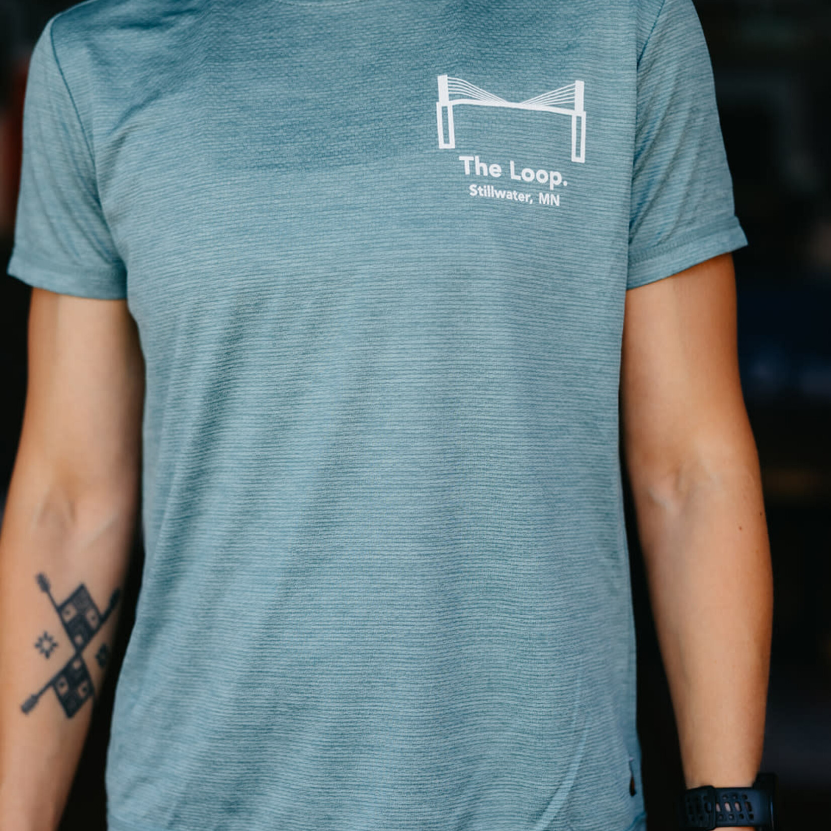 Sky Manufacturing Women's Luxdry Short Sleeve Tech Tee