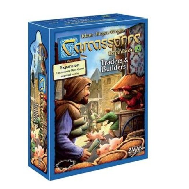 Z-Man Games Carcassonne: Traders & Builders