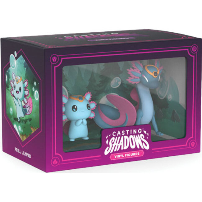 TEETURTLE Casting Shadows: Vinyl Figure Set - Frill Lilypad & Frill the Regenerator
