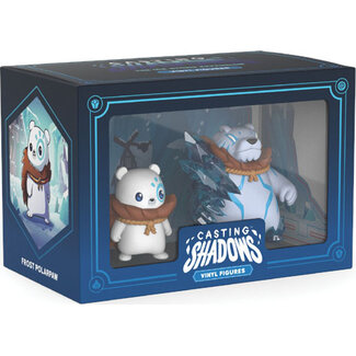 TEETURTLE Casting Shadows: Vinyl Figure Set - Frost Polarpaw & Frost the Merciless
