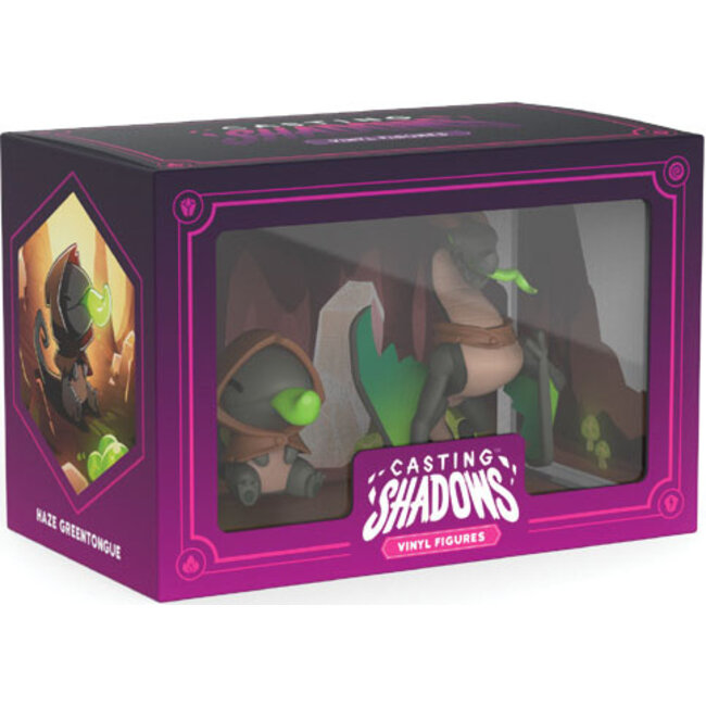 TEETURTLE Casting Shadows: Vinyl Figure Set - Haze Greentongue & Haze the Devastator