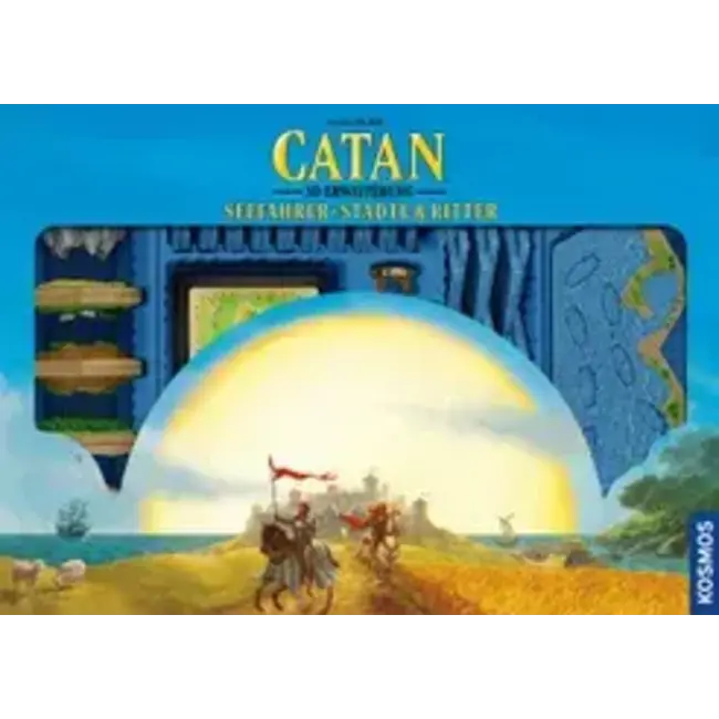 Catan Studio CATAN – 3D Seafarers + Cities & Knights Expansion