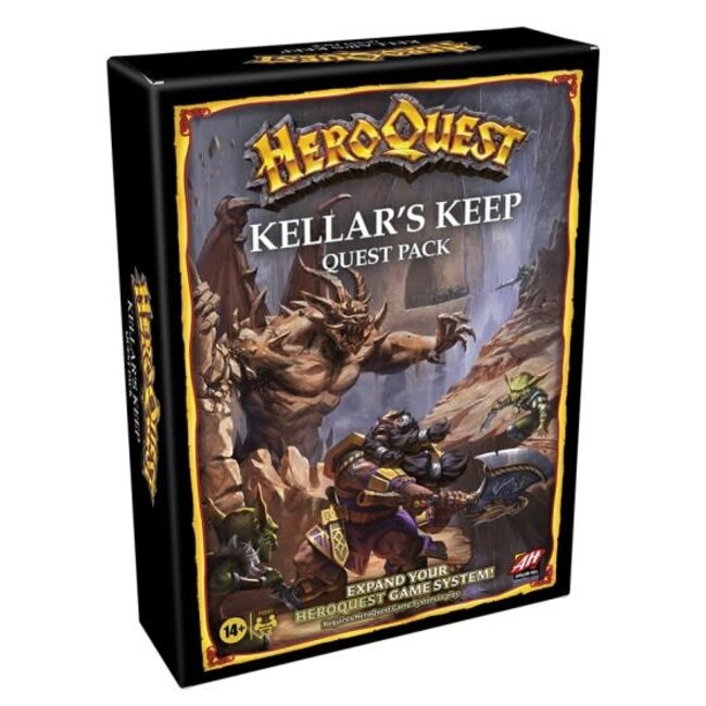 AVALON HILL HEROQUEST: KELLARS KEEP EXPANSION