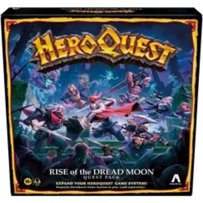 AVALON HILL HEROQUEST: RISE OF THE DREAD MOON