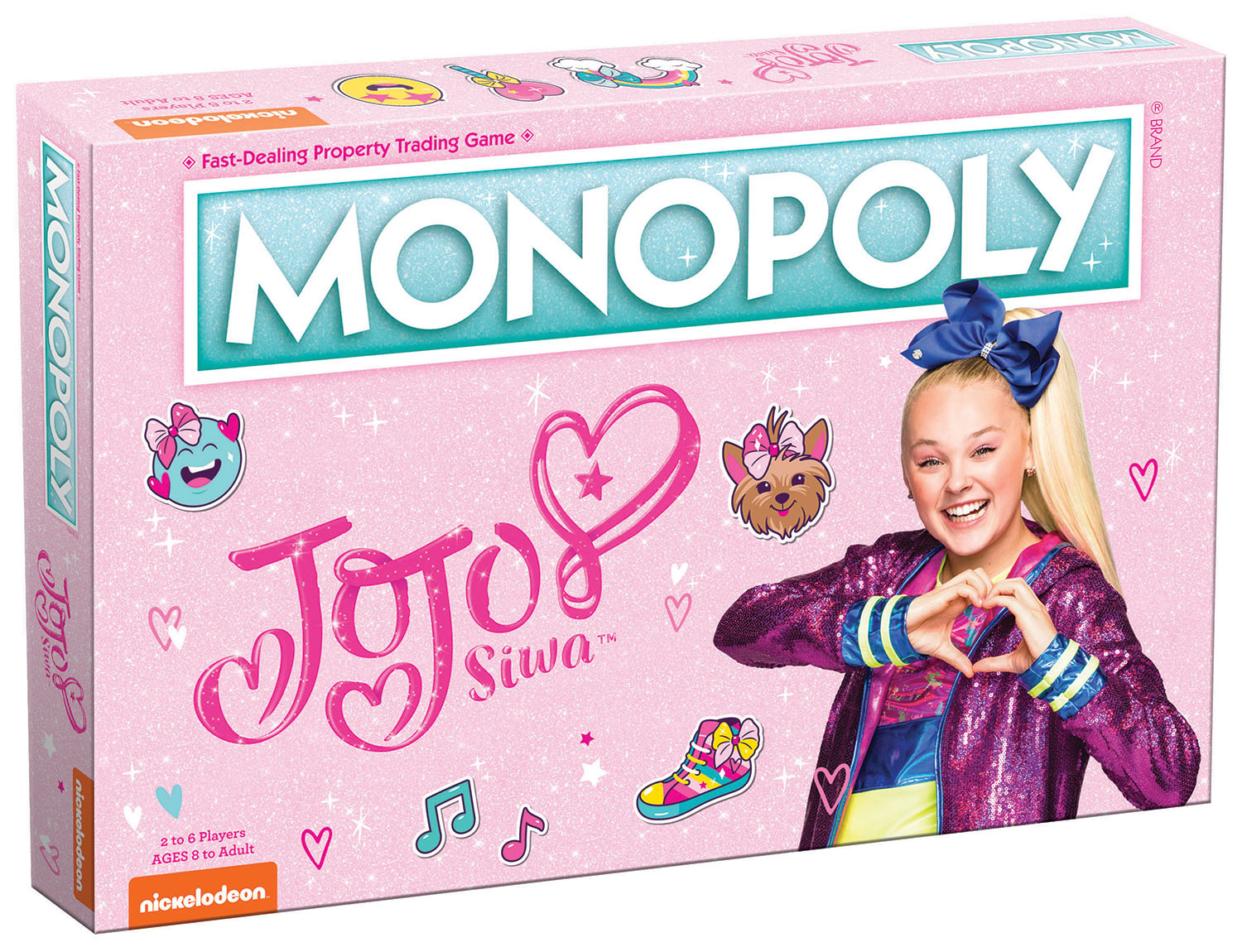 Jomoly ジョモリー 3個セット Jojo Siwa Monopoly - Myrtle Beach Games