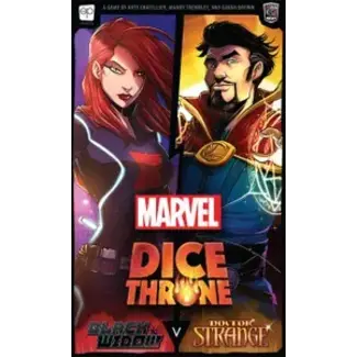 USAOPOLY Marvel Dice Throne: Black Widow vs Doctor Strange